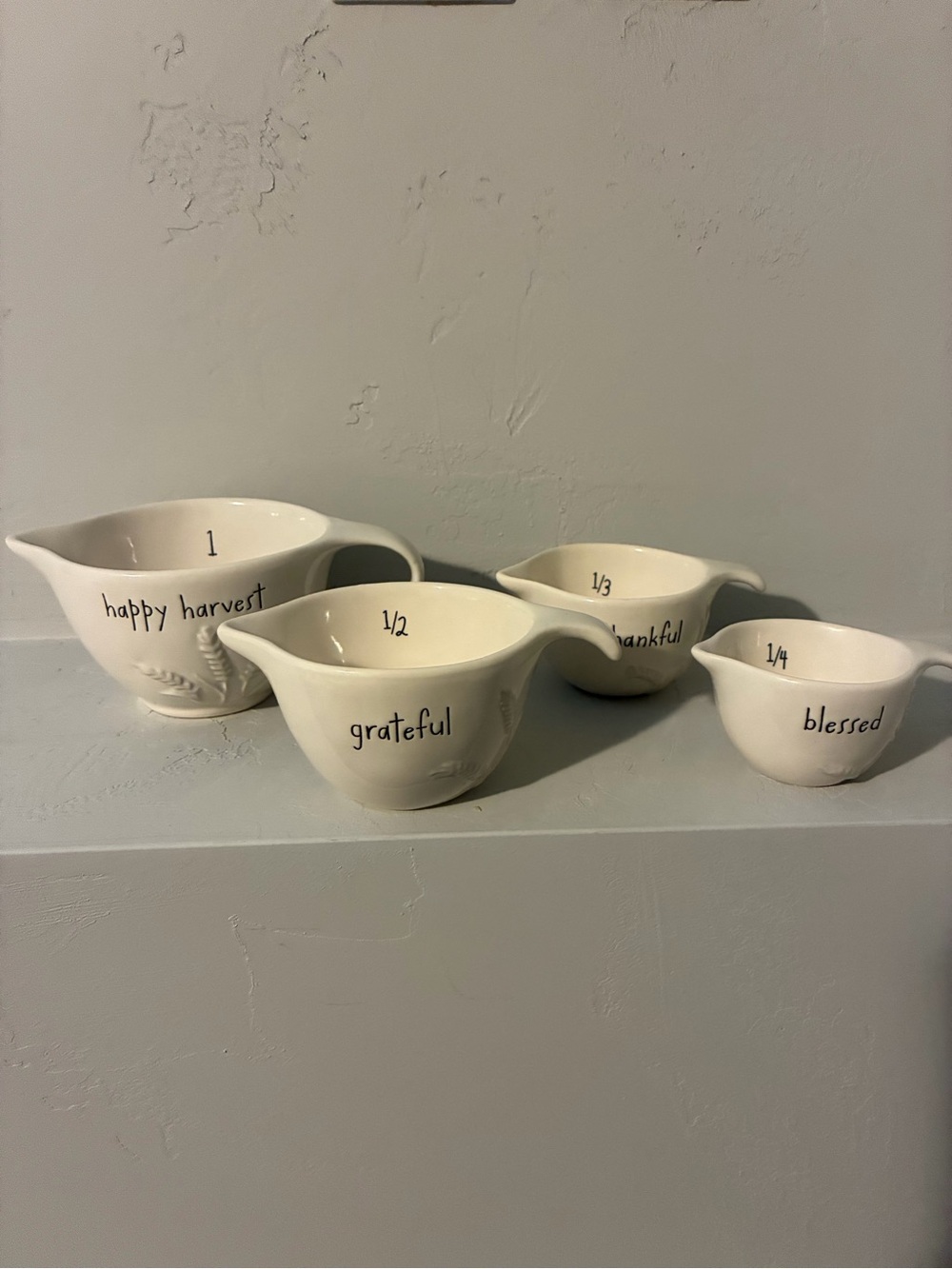 Rae Dunn harvest measuring cups